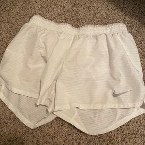 White Nike Shorts